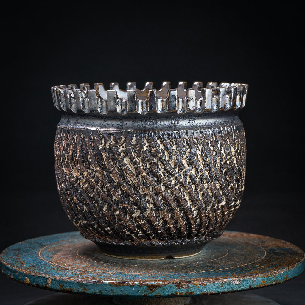 蕭窯生活工作室<br>Xiao.Pottery<br>手作鉢 X-6