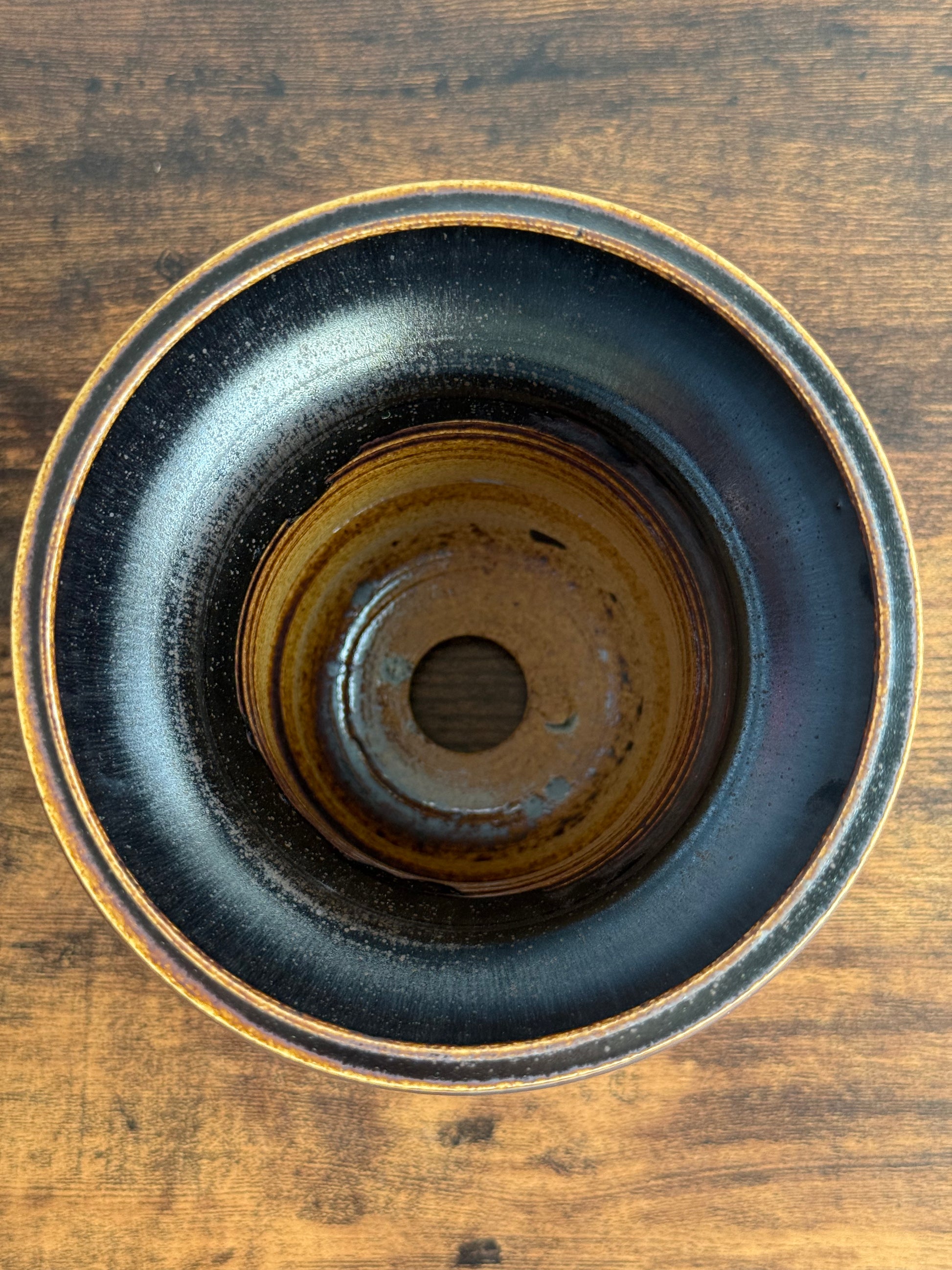 野火製陶<br>Wildfire Studio<br>手作鉢‘Burgundy’ WS1