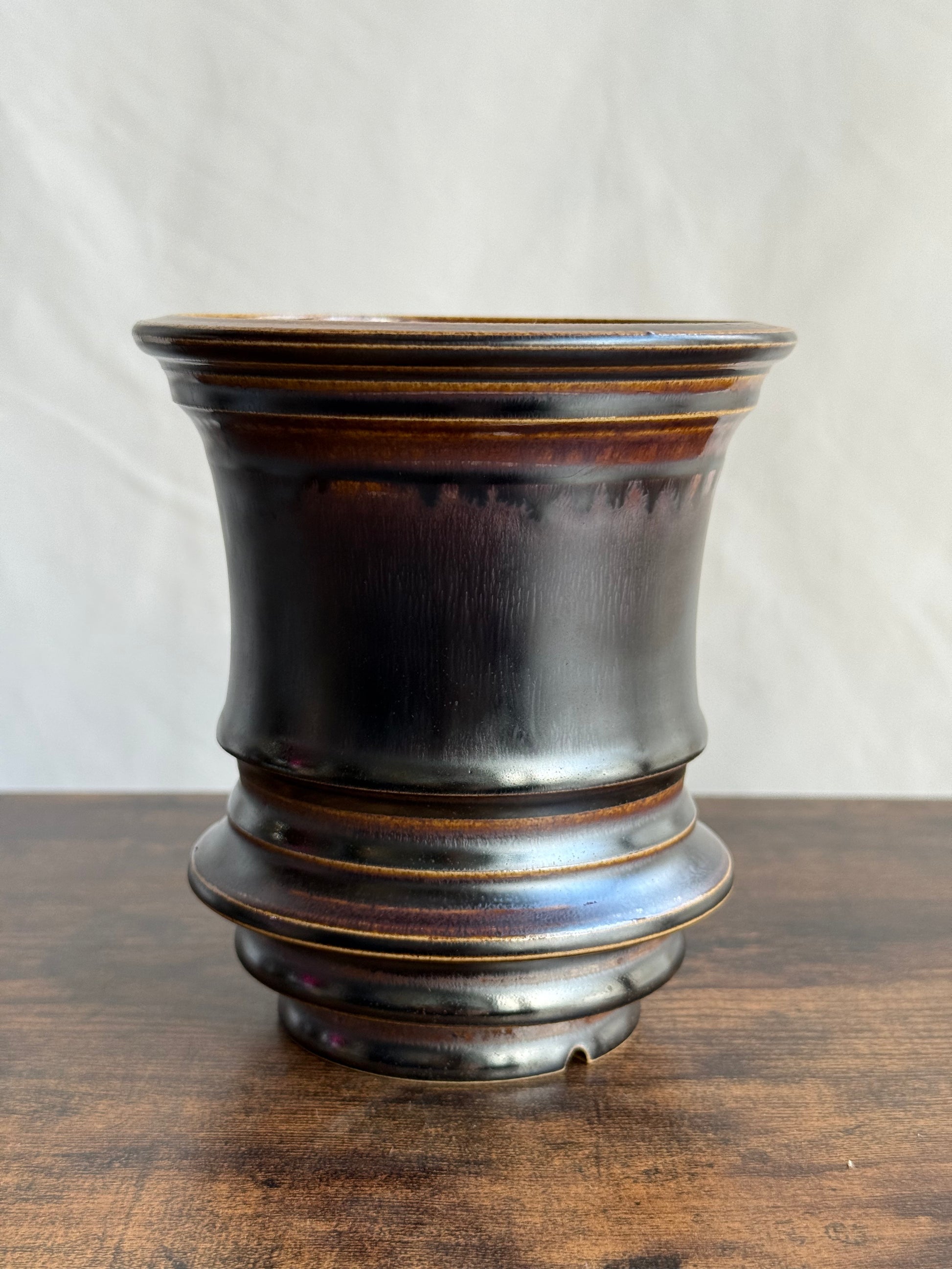 野火製陶<br>Wildfire Studio<br>手作鉢‘Burgundy’ WS2