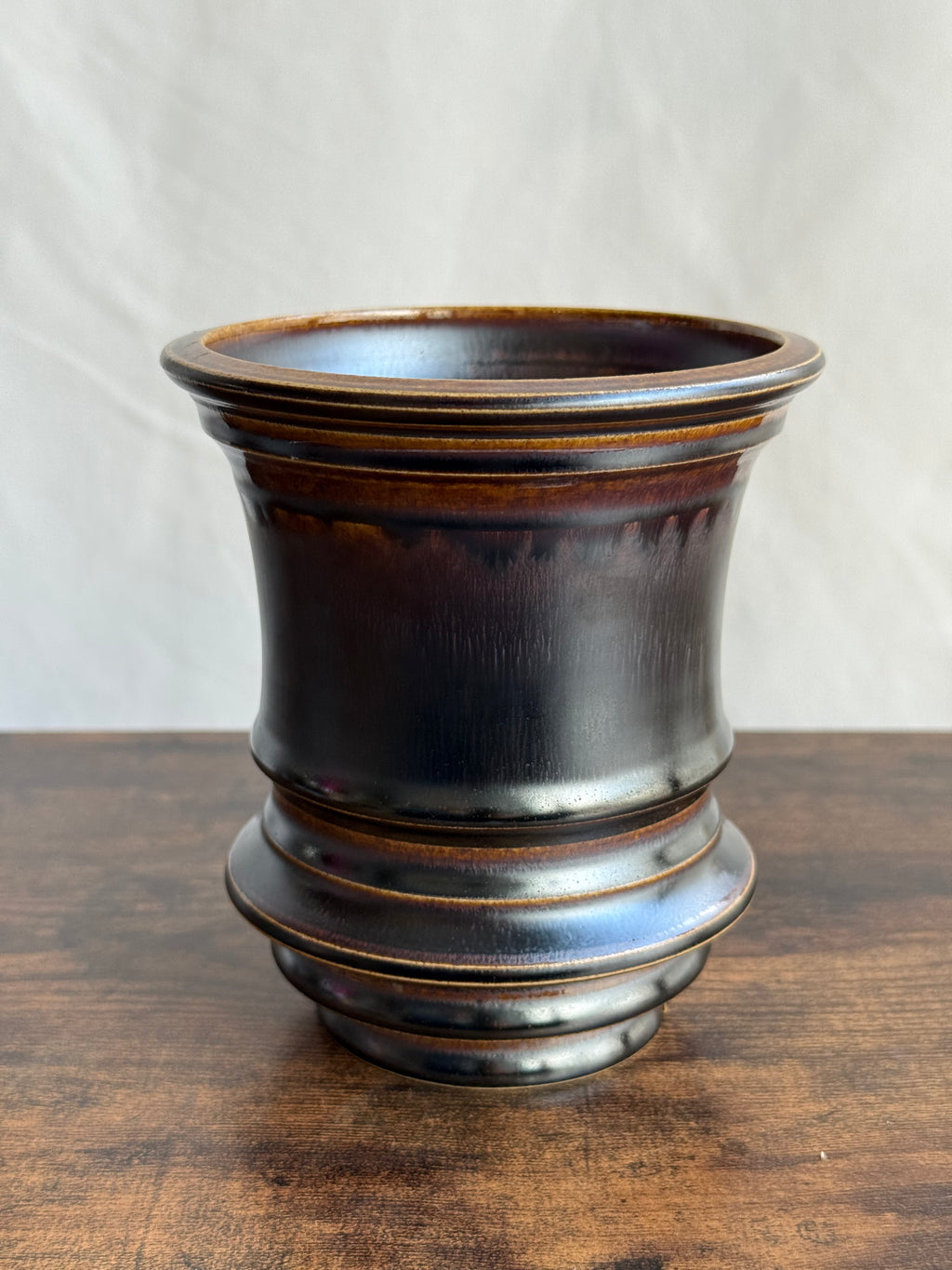 野火製陶<br>Wildfire Studio<br>手作鉢‘Burgundy’ WS2