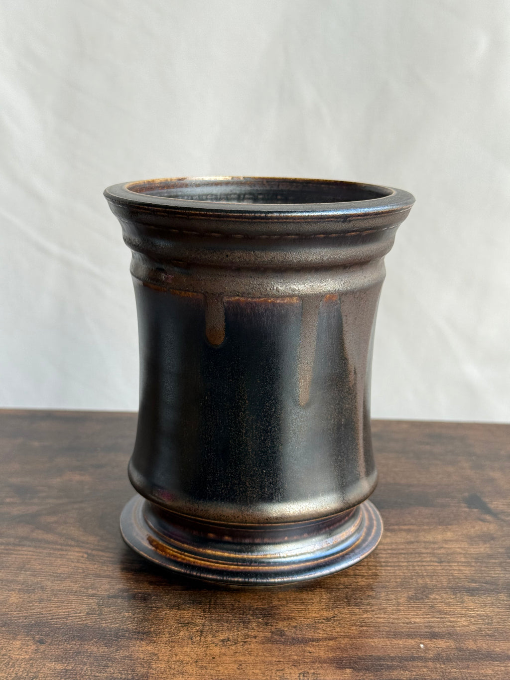 野火製陶<br>Wildfire Studio<br>手作鉢‘Burgundy’ WS3