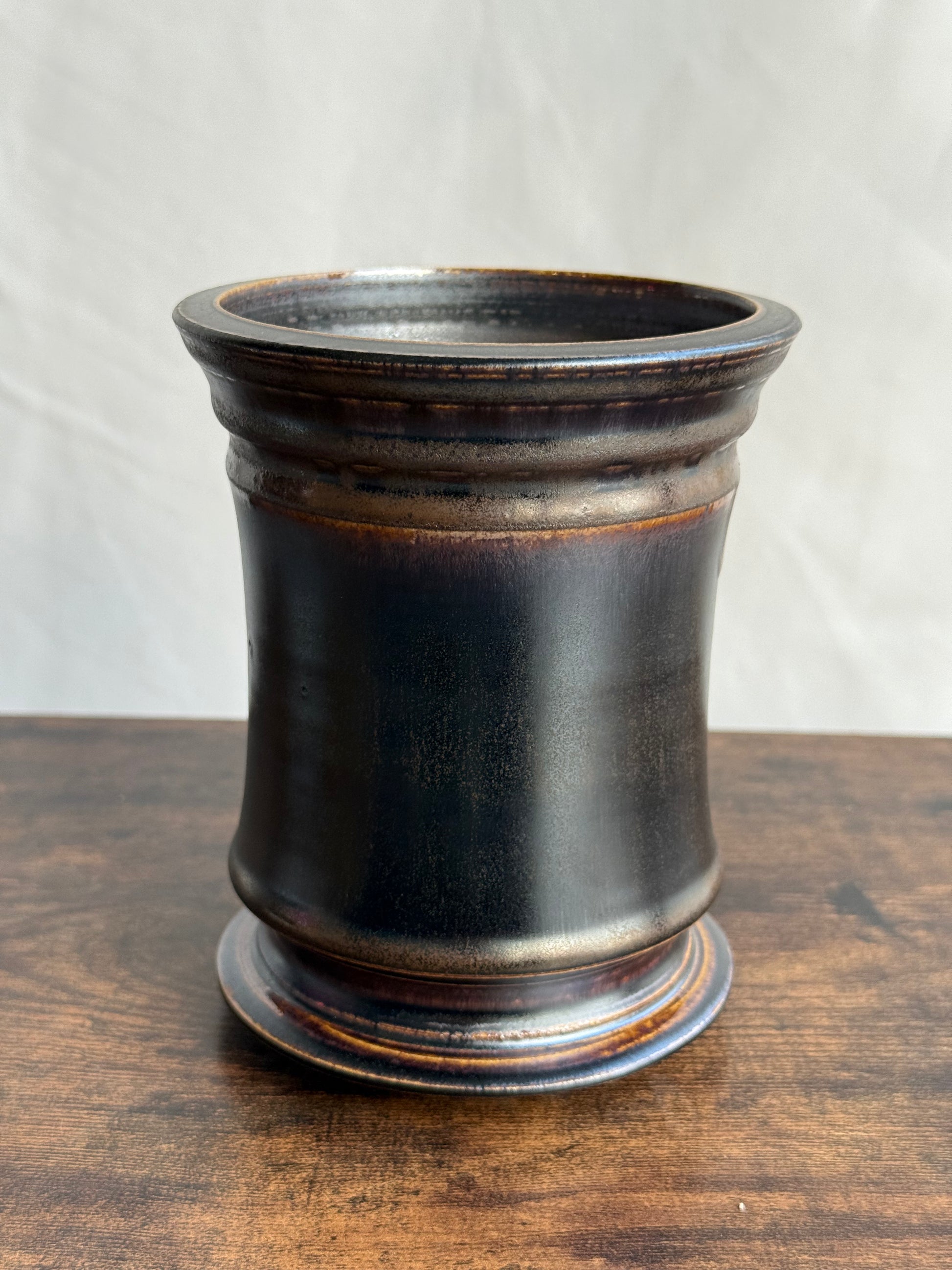 野火製陶<br>Wildfire Studio<br>手作鉢‘Burgundy’ WS3