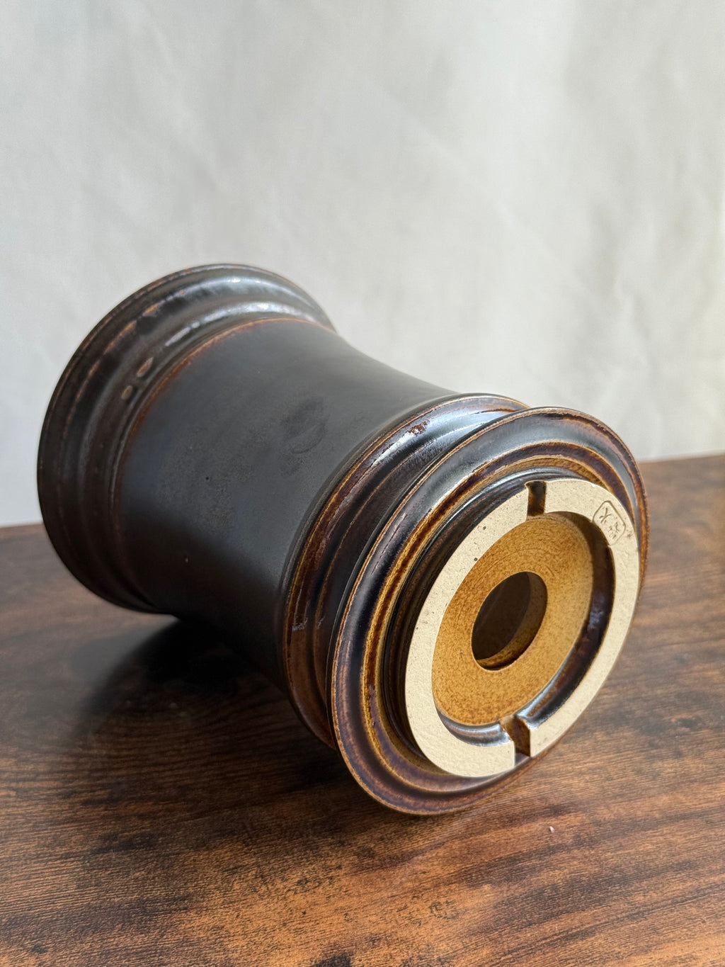 野火製陶<br>Wildfire Studio<br>手作鉢‘Burgundy’ WS3