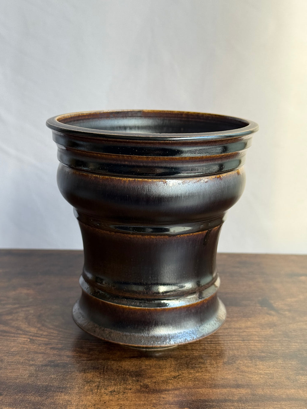 野火製陶<br>Wildfire Studio<br>手作鉢‘Burgundy’ WS4