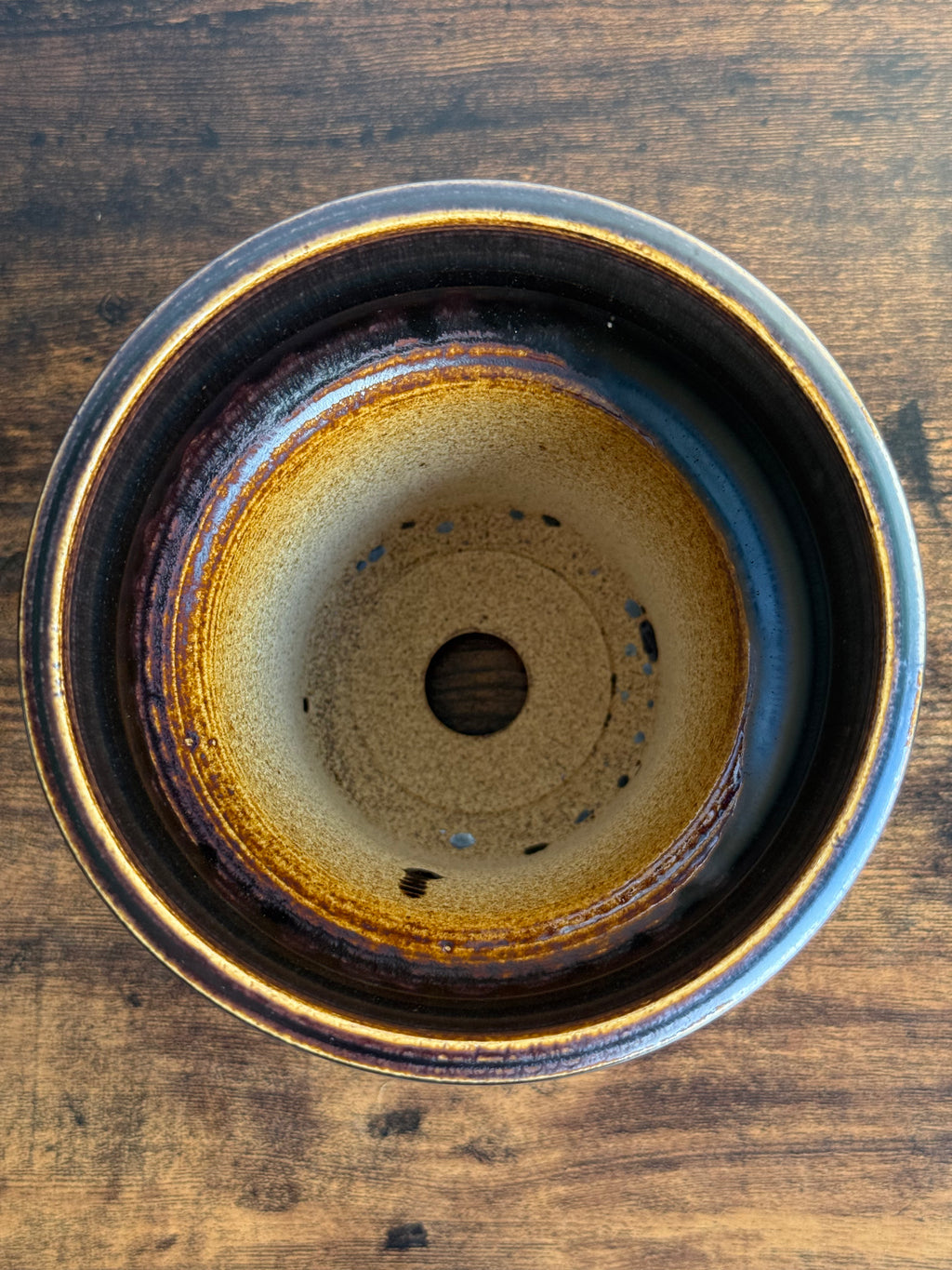 野火製陶<br>Wildfire Studio<br>手作鉢‘Burgundy’ WS4