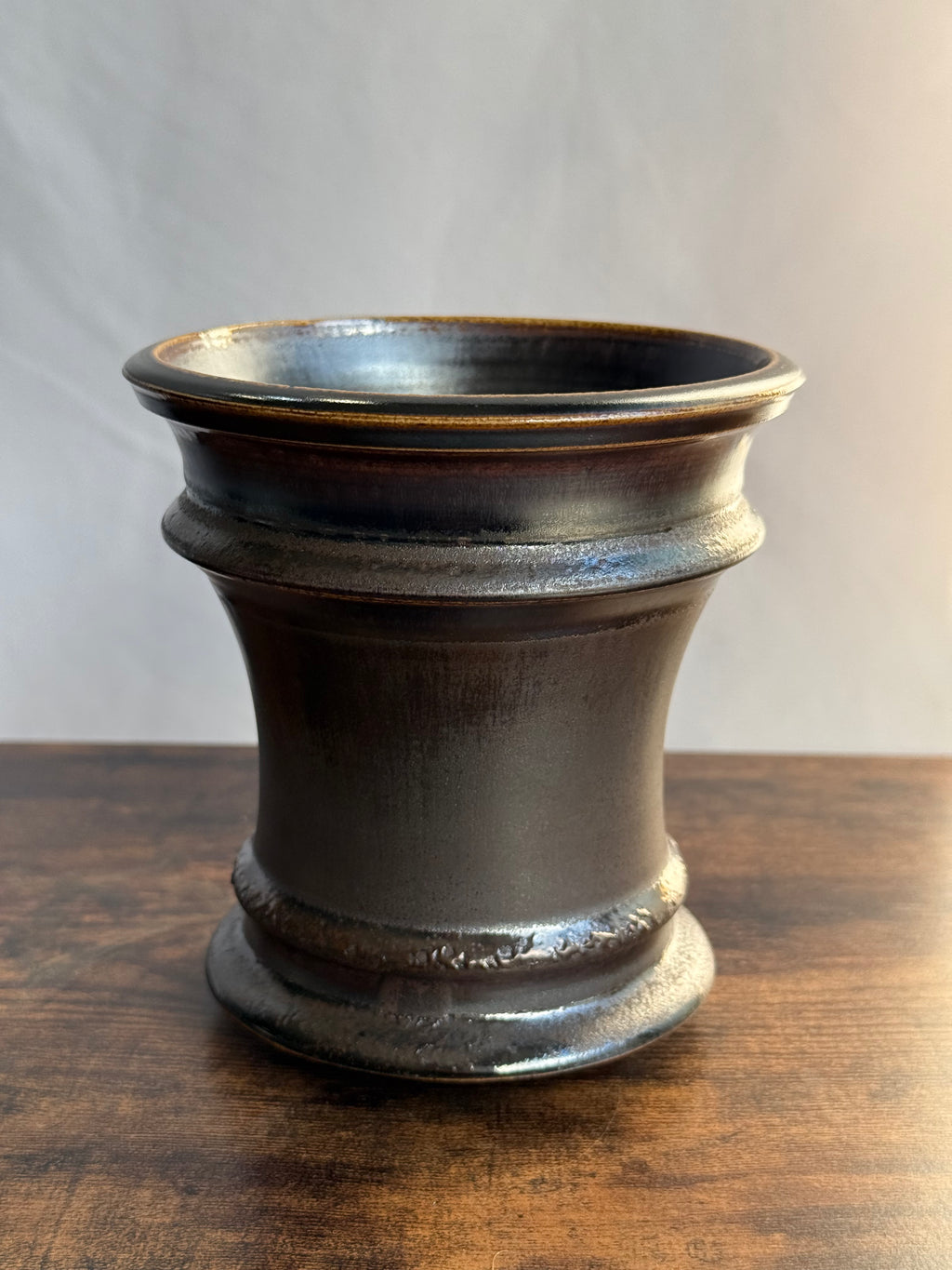 野火製陶<br>Wildfire Studio<br>手作鉢‘Burgundy’ WS5