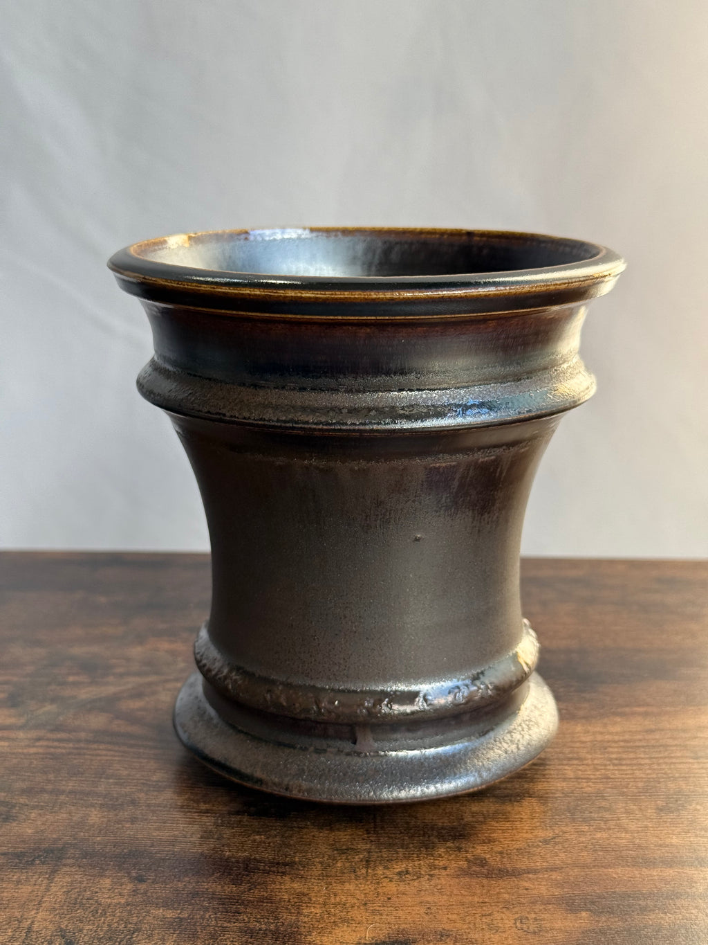 野火製陶<br>Wildfire Studio<br>手作鉢‘Burgundy’ WS5