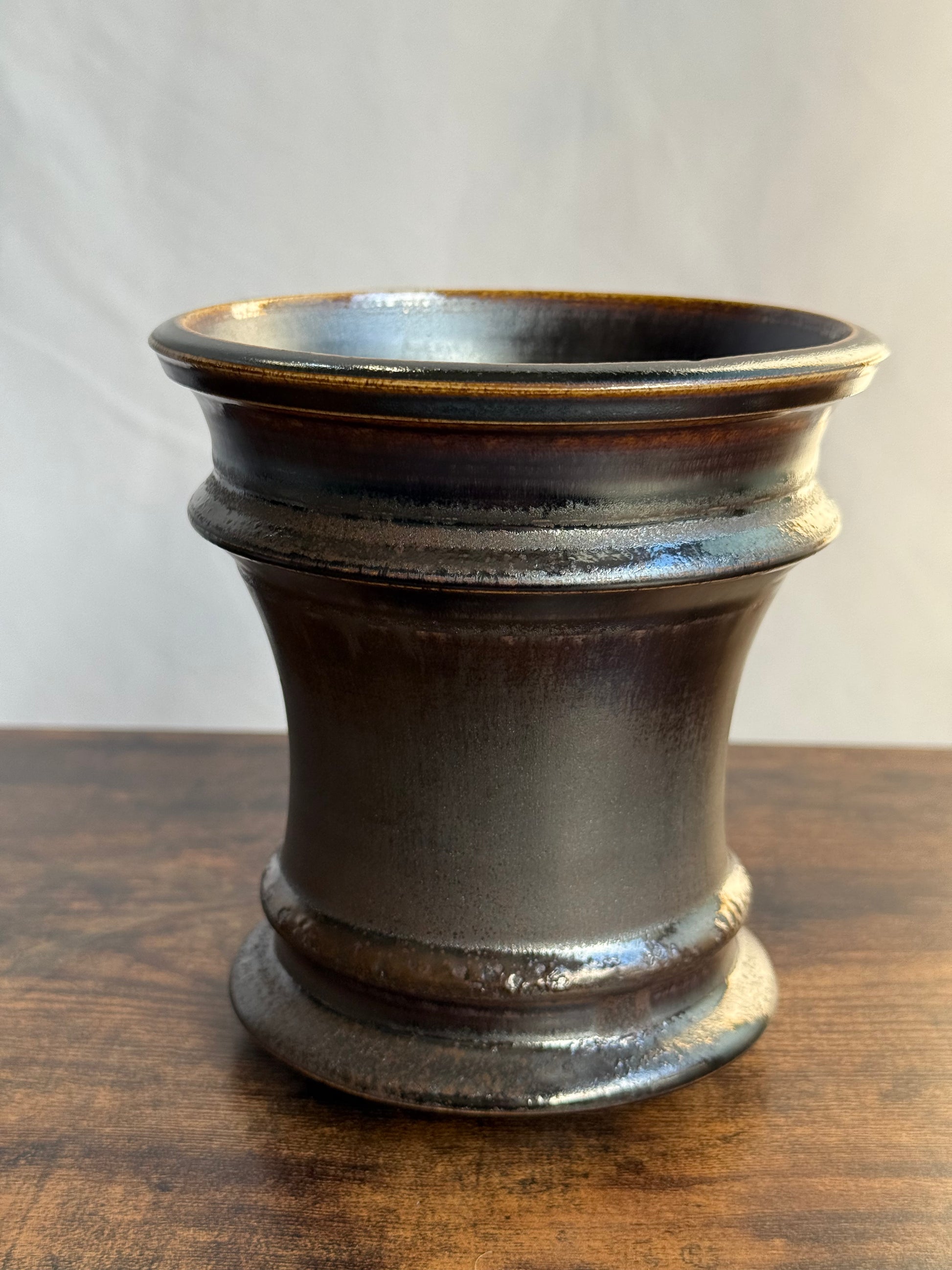 野火製陶<br>Wildfire Studio<br>手作鉢‘Burgundy’ WS5