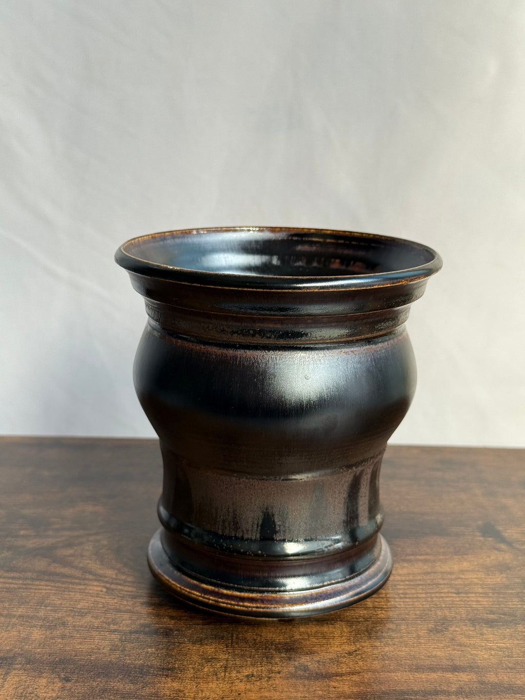 野火製陶<br>Wildfire Studio<br>手作鉢‘Burgundy’ WS6