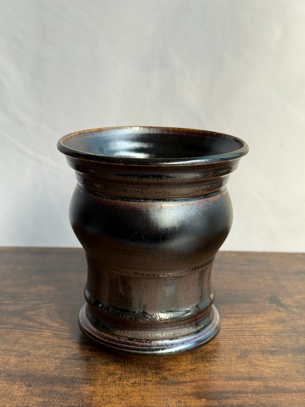 野火製陶<br>Wildfire Studio<br>手作鉢‘Burgundy’ WS6