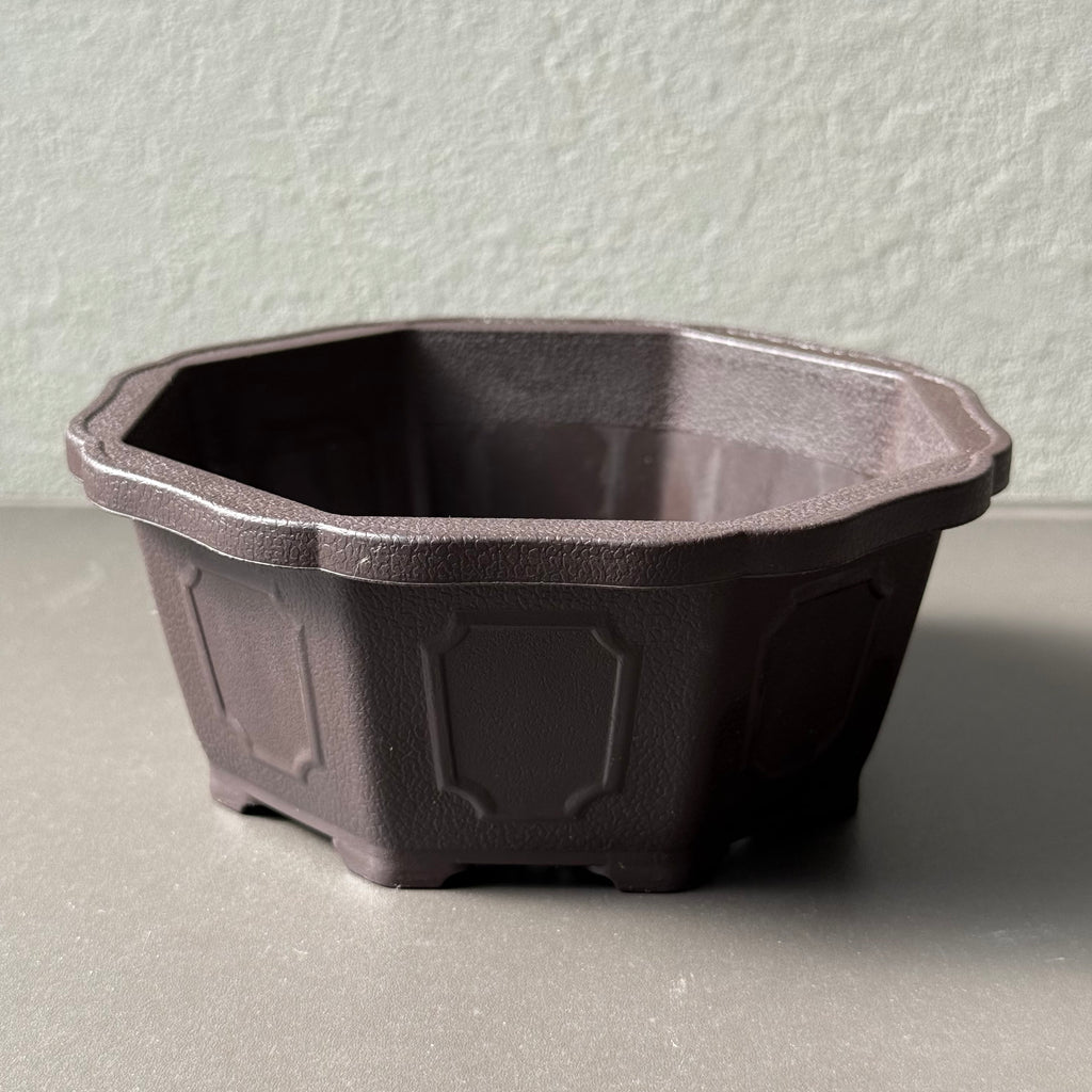 台湾製 5寸浅型 八角鉢<br>★1000円以上送料無料<br>★合計5,000円以上10%OFF実施中！