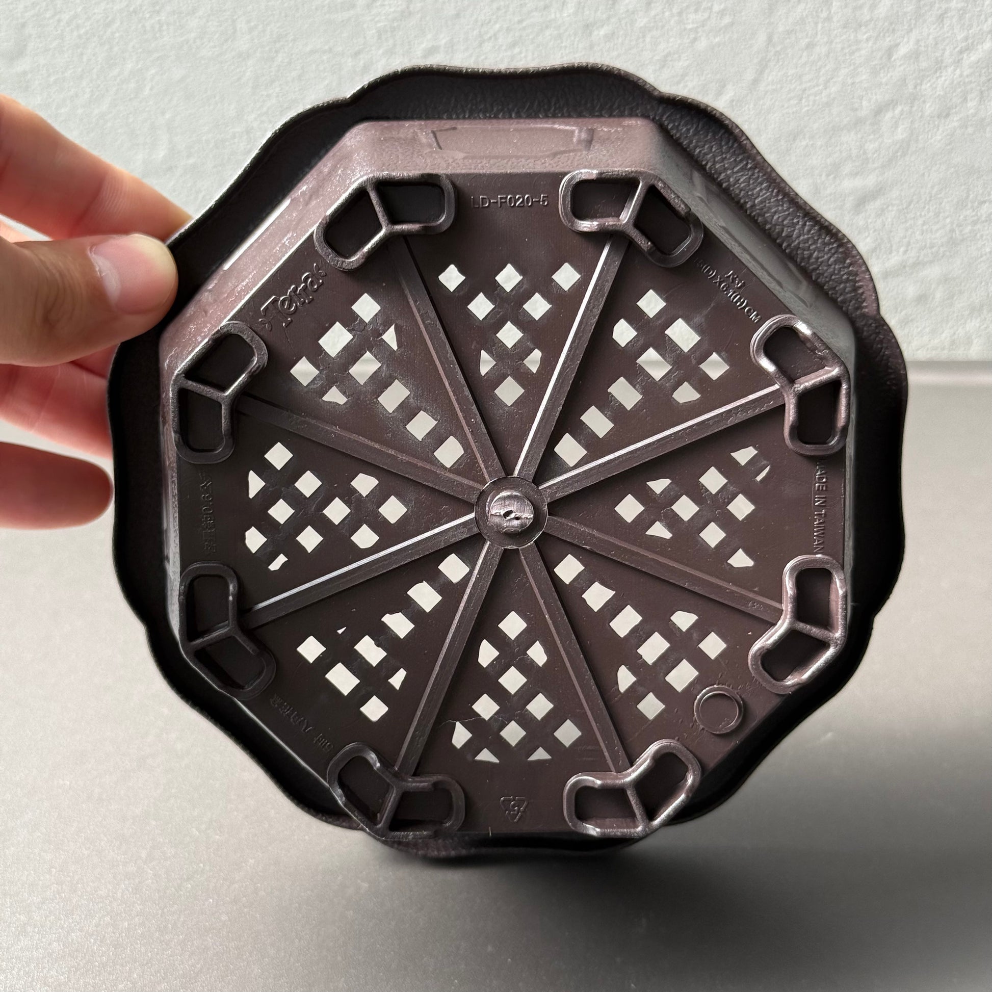 台湾製 5寸浅型 八角鉢<br>★1000円以上送料無料<br>★合計5,000円以上10%OFF実施中！